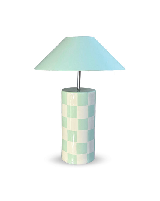 The Organic Checkered Lamp