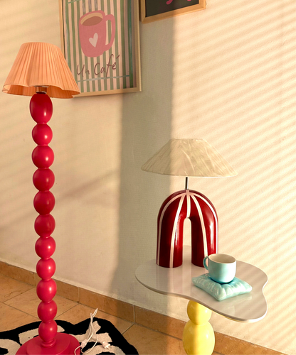 “YOU” striped lamp