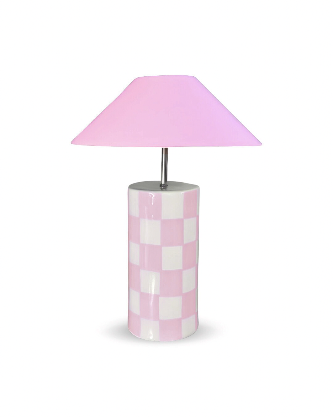 The Organic Checkered Lamp