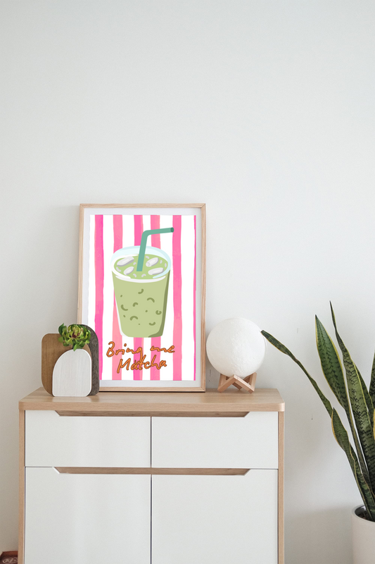 Bring me Matcha! Wall Art