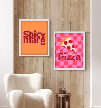 Lets order pizza! Wall Art