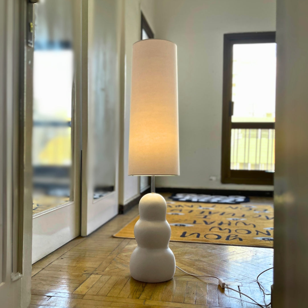 The Sculpted Curvy floor/ table lamp